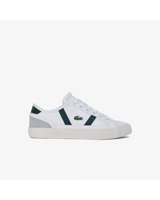 Lacoste White Womenss Sideline Pro Trainers