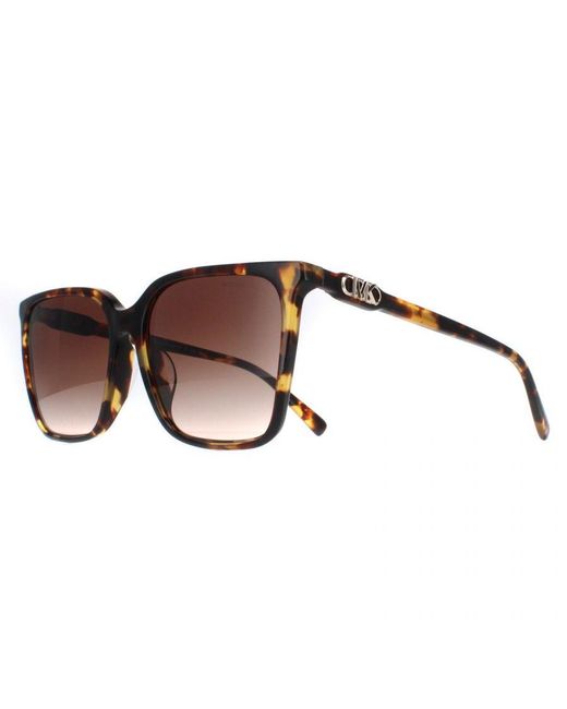 Michael Kors Brown Square Dark Tortoise Gradient Mk2197U Canberra