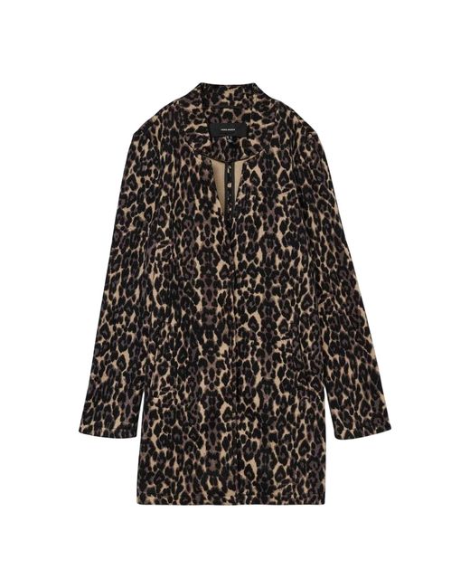 Vero Moda Black Ladies Katrine Leopard Print Jacket
