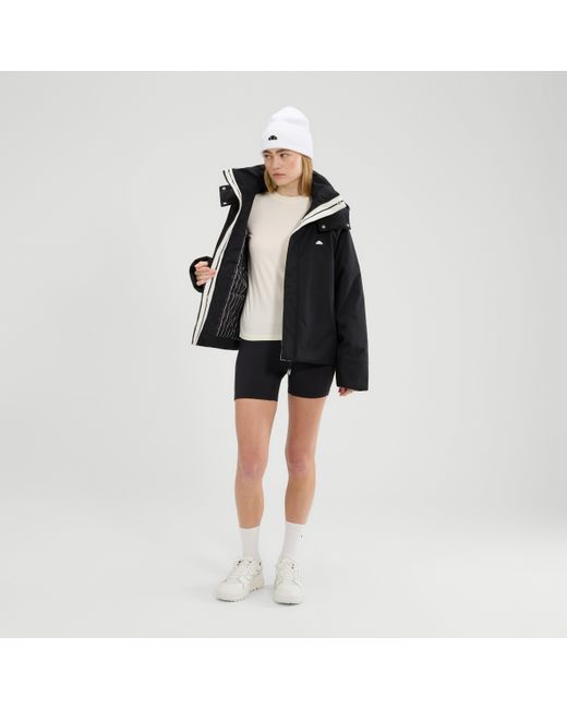 Ellesse Black Zenira Padded Jacket