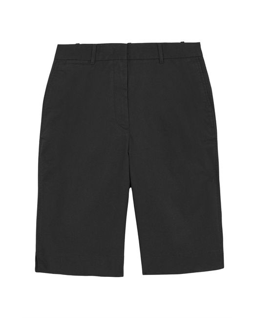 Secret Label Black Chino Stretch Knee Shorts