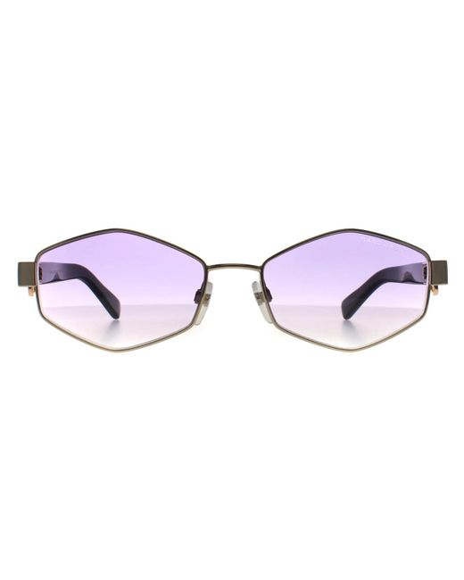 Marc Jacobs Purple Oval Gradient 496/S Metal