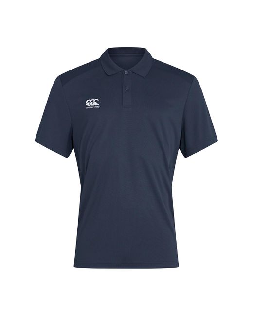 Canterbury Blue Club Dry Polo Shirt for men