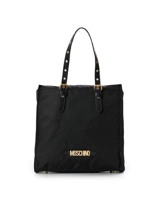 Moschino Black Accessories Tote Bag