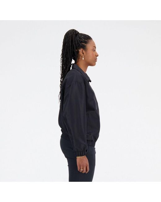 New Balance Blue Womenss Sport Woven Jacket