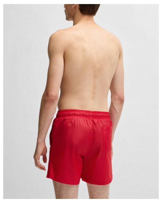 HUGO Red Haiti Quick-Drying Swim Shorts for men