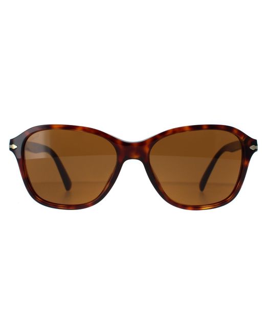 Persol Brown Square Havana Po3244S