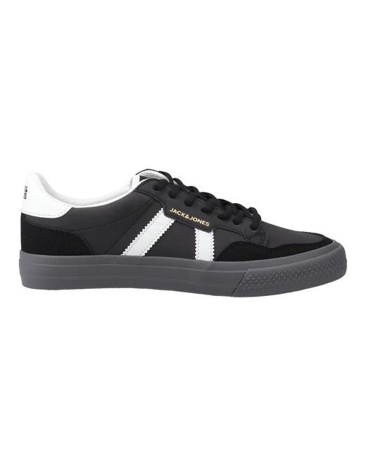 Jack & Jones Jack And Jones Morden Special Trainers (antraciet) in het Black voor heren