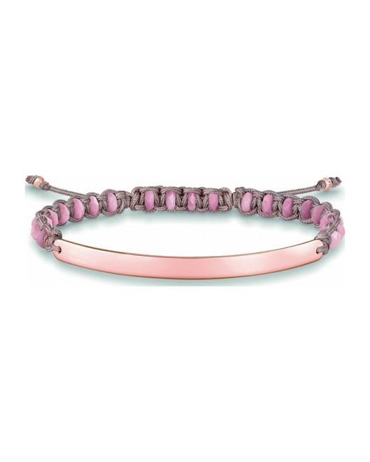 Thomas Sabo Pink Lba0054-893-9-L21V Ladies Bracelet