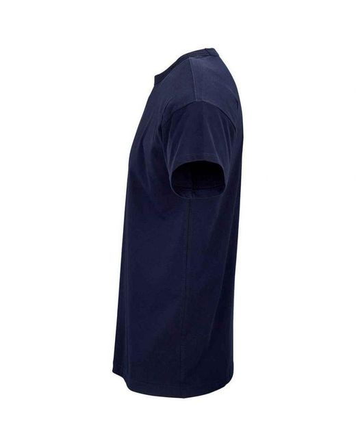 Sol's Blue Boxy Organic Oversized T-Shirt (French) for men