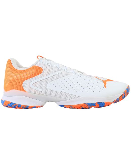 PUMA White Solarattack Rct Padel Shoes for men