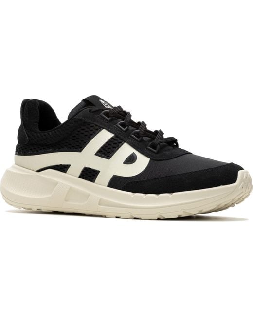 Hush Puppies Black Seventy8 Retro Runner Sports for men