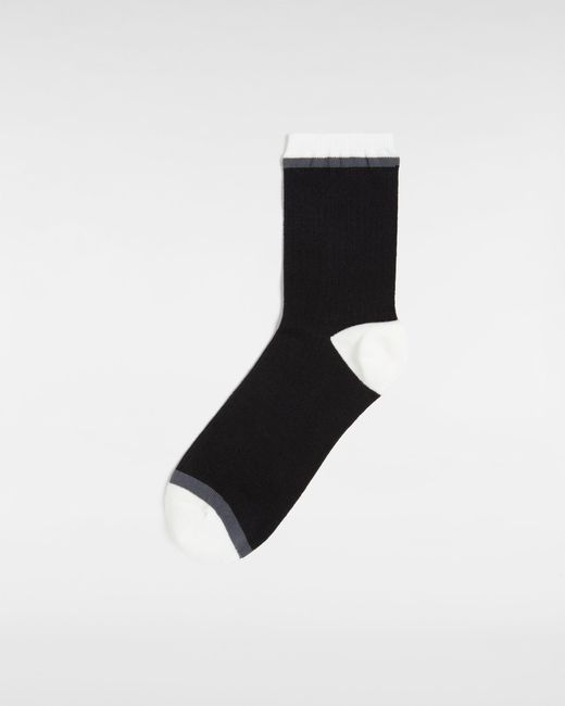 Vans Black Miles Half Crew Socks