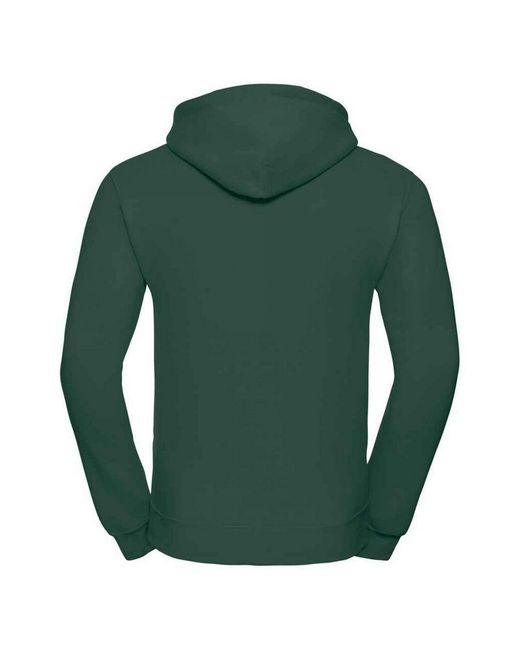 Russell Green Plain Hoodie (Bottle) for men