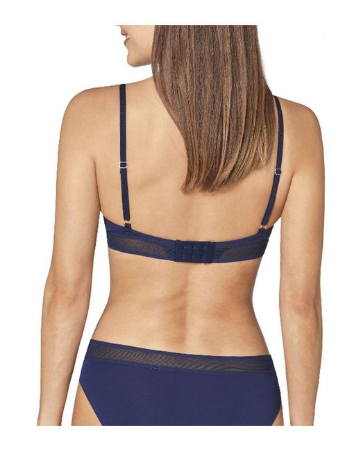 Sloggi Blue Everfresh T Shirt Bra