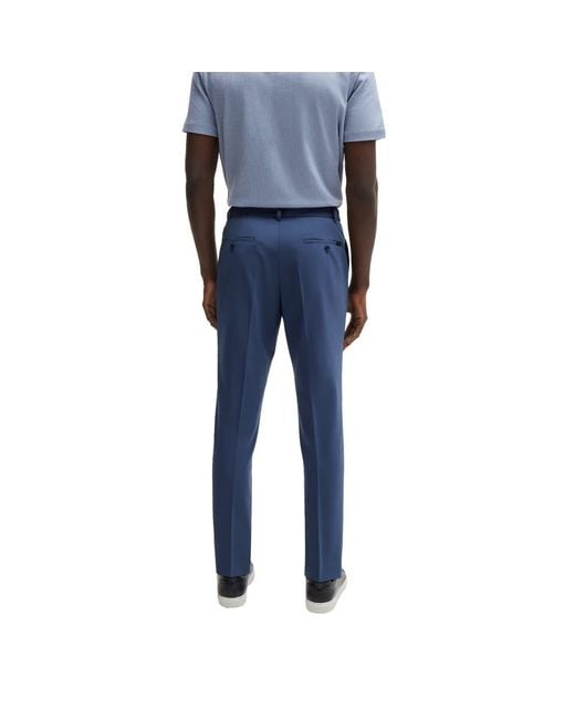 Boss Blue Genius Chinos for men