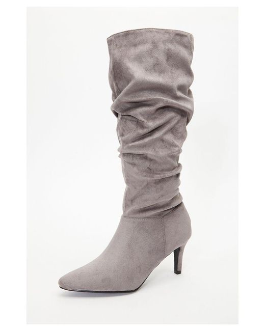 Quiz knee high boots shop