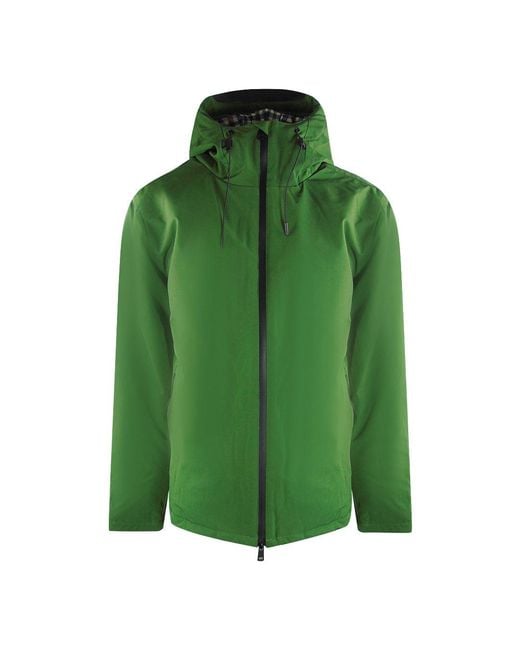 Aquascutum Green Active Parka Army Jacket for men