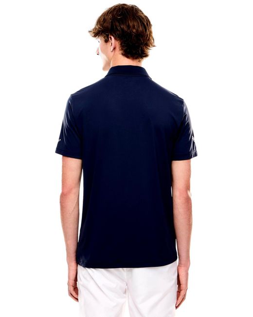 EA7 Poloshirt in het Blue voor heren