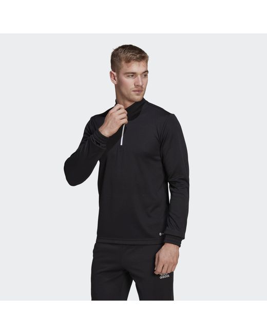 Adidas Originals Black Entrada 22 Training Top for men