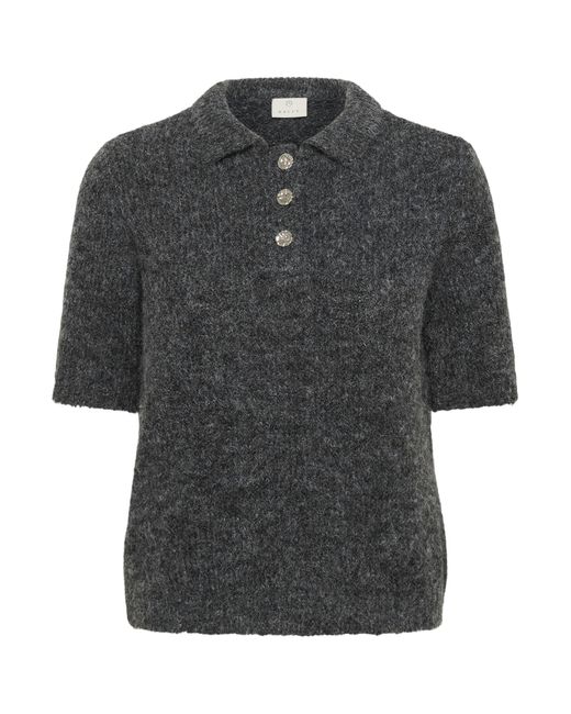 Kaffe Pullover Kaemilie Regular Fit Dark in het Black