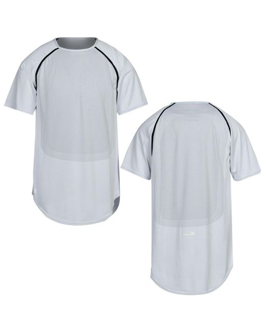 PUMA Blue X Stampd Raglan T Shirt Tee Short Sleeve Top 570912 02 A78E Textile for men