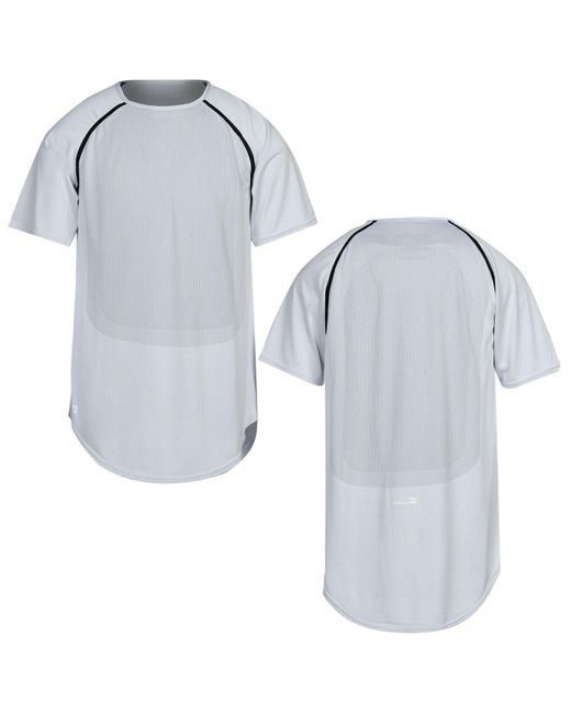 PUMA Blue X Stampd Raglan T Shirt Tee Short Sleeve Top 570912 02 A78E Textile for men