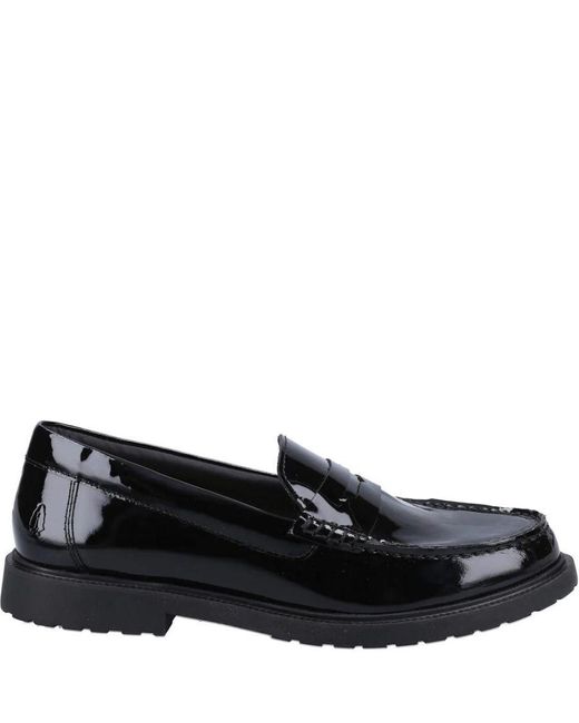 Hush Puppies Ladies Verity Leather Loafers Patent in Black Lyst UK
