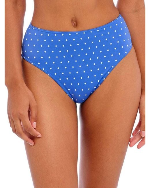 Freya Blue Jewel Cove High Waist Bikini Brief