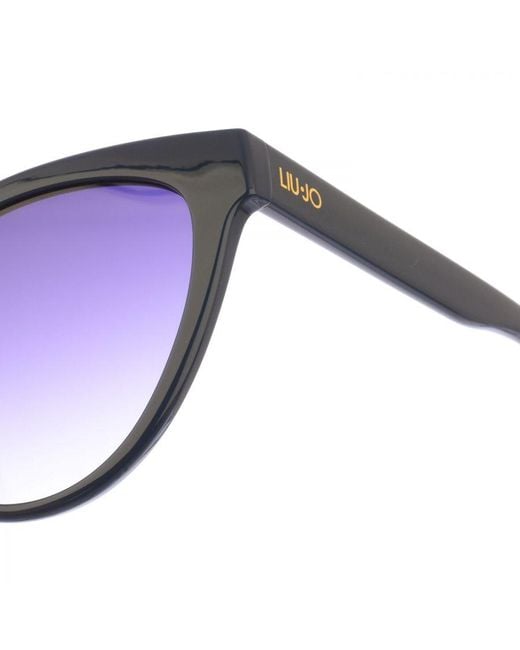Liu Jo Purple Butterfly-Shaped Acetate Sunglasses Lj745S