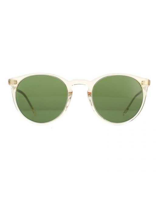 Oliver Peoples Green Sunglasses O'Malley 5183S 109452 Buff Crystal for men