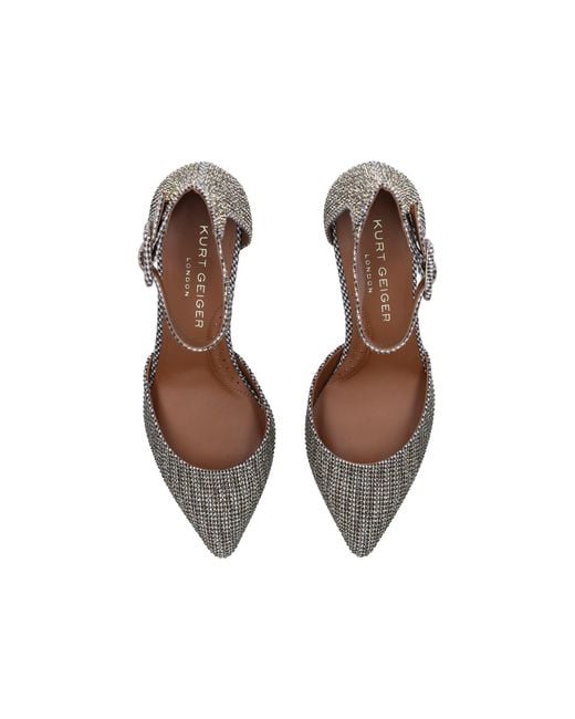 Kurt Geiger Gray Burlington Heels