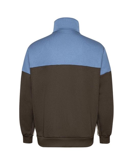 DSquared² Blue Maple Leaf Tape Track Jacket for men