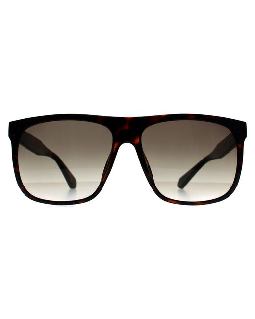 Guess Black Square Dark Havana Gradient Gf5072 for men
