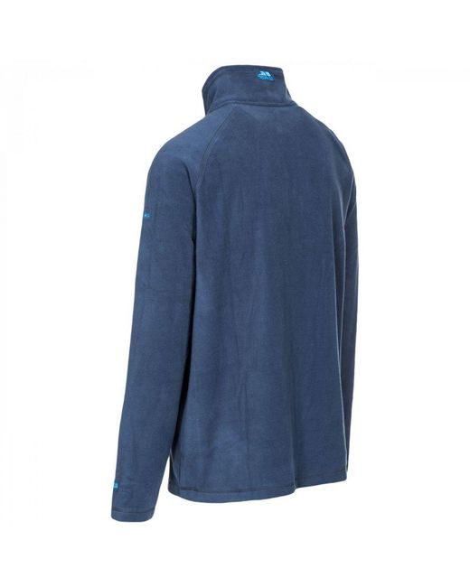 Trespass Blue Blackford Microfleece for men