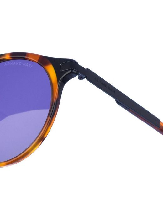 Armand Basi Blue Ab12305 Oval Shape Sunglasses