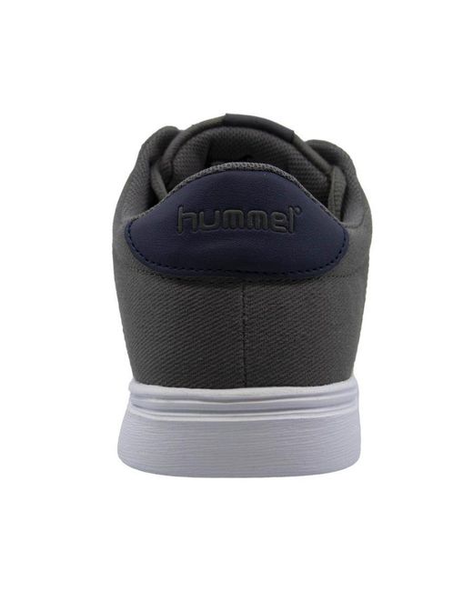 Hummel Black Essen Trainers Canvas for men