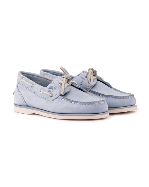 Timberland White Classic Boat Shoes