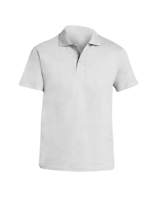 Sol's Prescott Jersey Poloshirt Met Korte Mouwen (wit) in het White voor heren