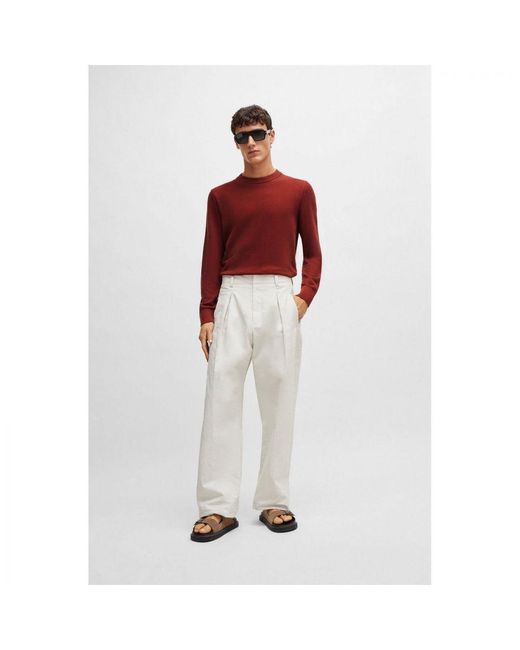 Boss Red Ecaio-p Crewneck Sweatshirt for men
