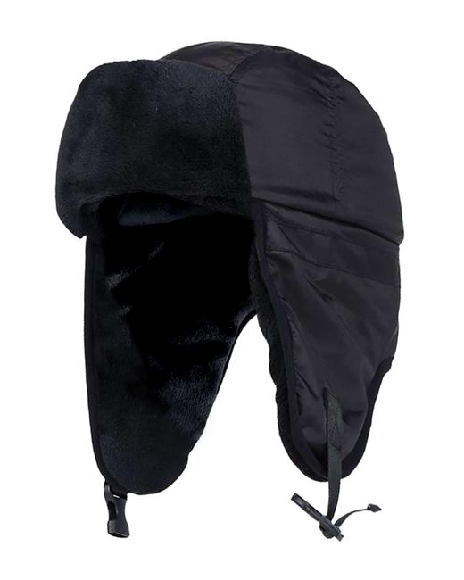Heat Holders Blue Waterproof Fleece Lined Winter Thermal Trooper Trapper Hat for men