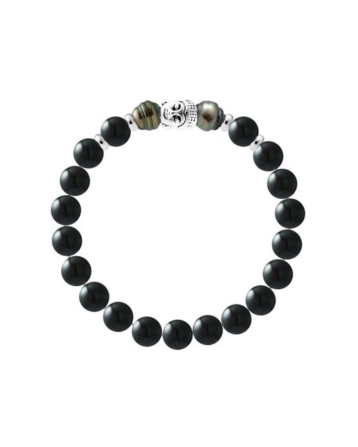 Rodney & Rolf Black Bracelet Sterling 925 Kigali