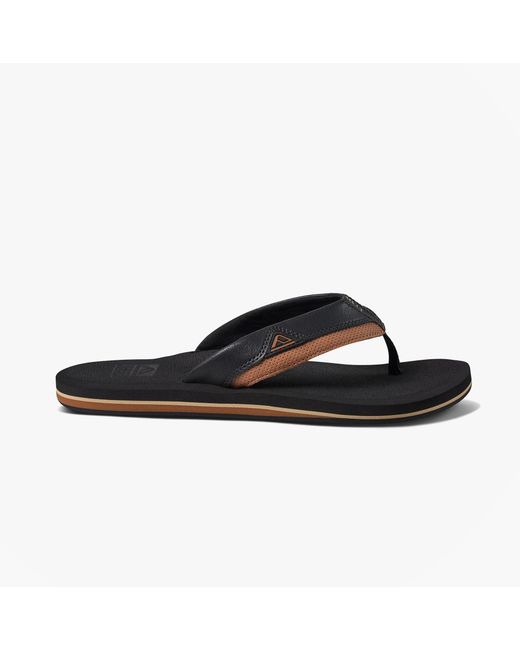 Reef Brown Cushion Dawn Toe-Post Sandals/Tan for men