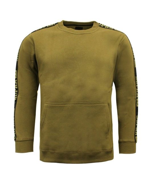 Supra Green Streeter Crew Neck Sweatshirt Pullover Jumper 102085 382 A38E for men