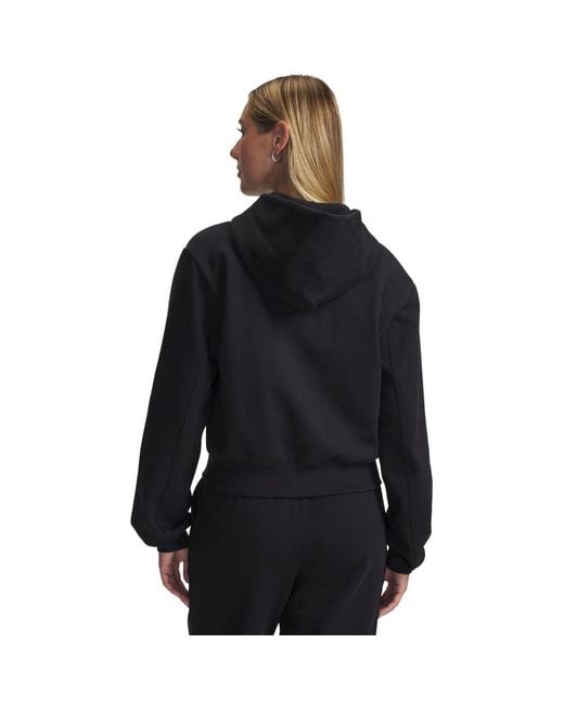 Under Armour Black Icon Vida Fleece Full-Zip