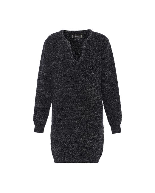 faina Black Langer Pullover Damen