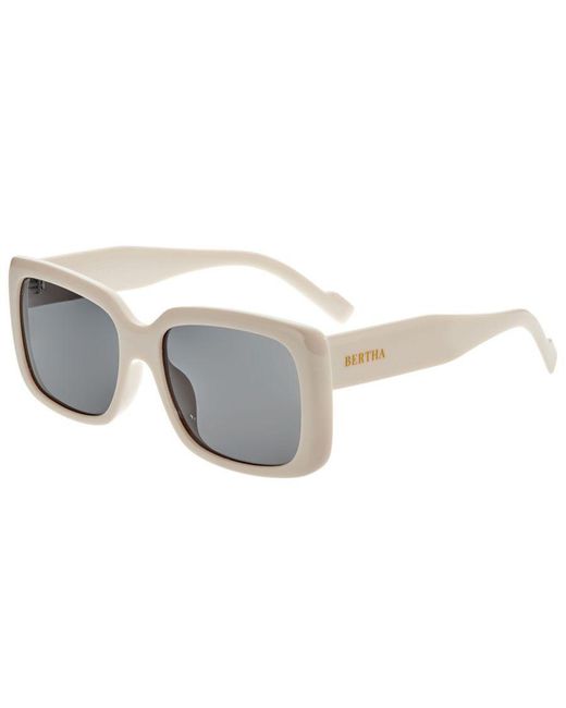 Bertha White Wendy Polarized Sunglasses