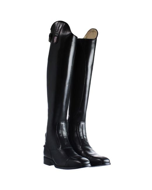 Ariat Black Fei Monaco Lx Riding Boots Leather