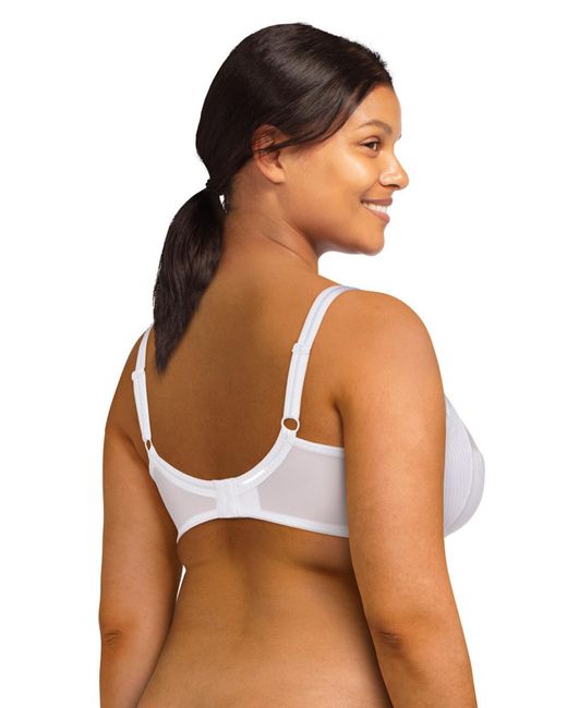 Chantelle White C13810 Pont Neuf Very Covering Underwired Bra