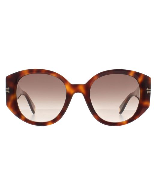 Marc Jacobs Brown Oval Havana Gradient Mj 1052/S